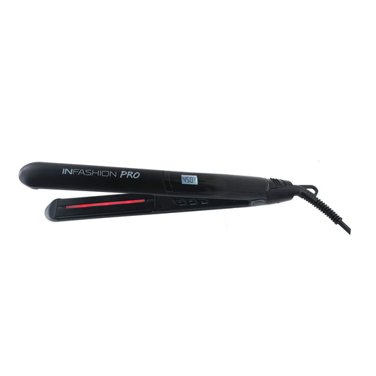 InFashion PRO INFRARED + ION Hair Straightener Flat Iron 1''