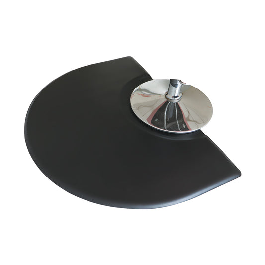 InFashion PRO Anti-Fatigue Salon Mat 3'x4' Semi-Circle with Round Cut Out - 5/8'' Thick
