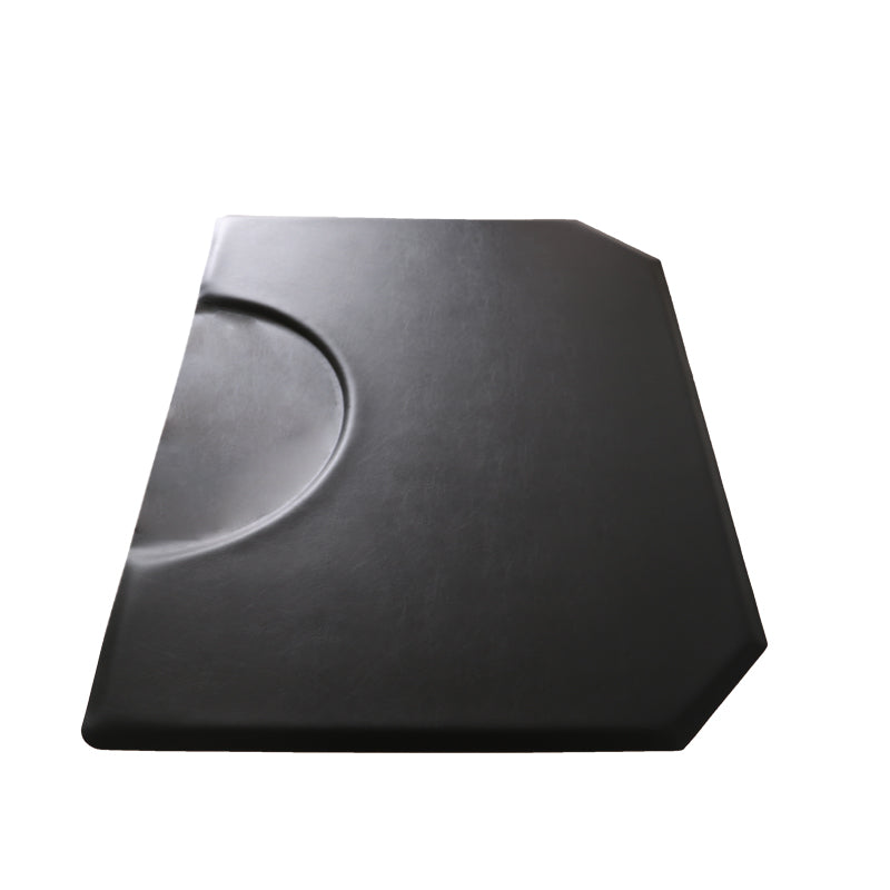 InFashion PRO Anti-Fatigue Salon Mat 3'x4' Hexagon with Round Cut Out - 5/8'' Thick