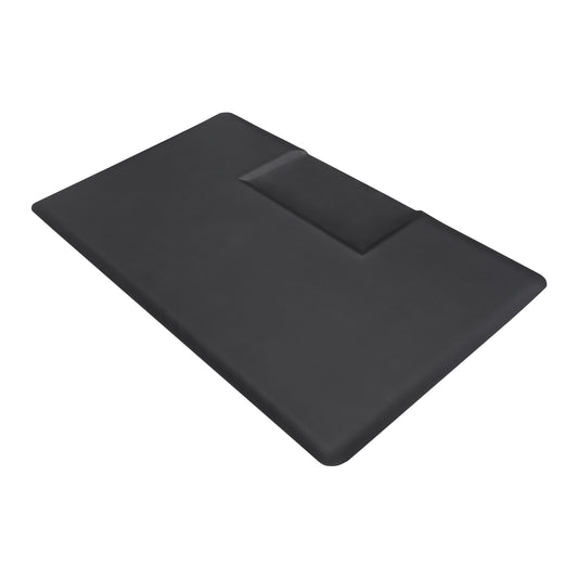 InFashion PRO Anti-Fatigue Salon Mat 3'x5' Rectangular with Square Cut-Out - 5/8'' Thick