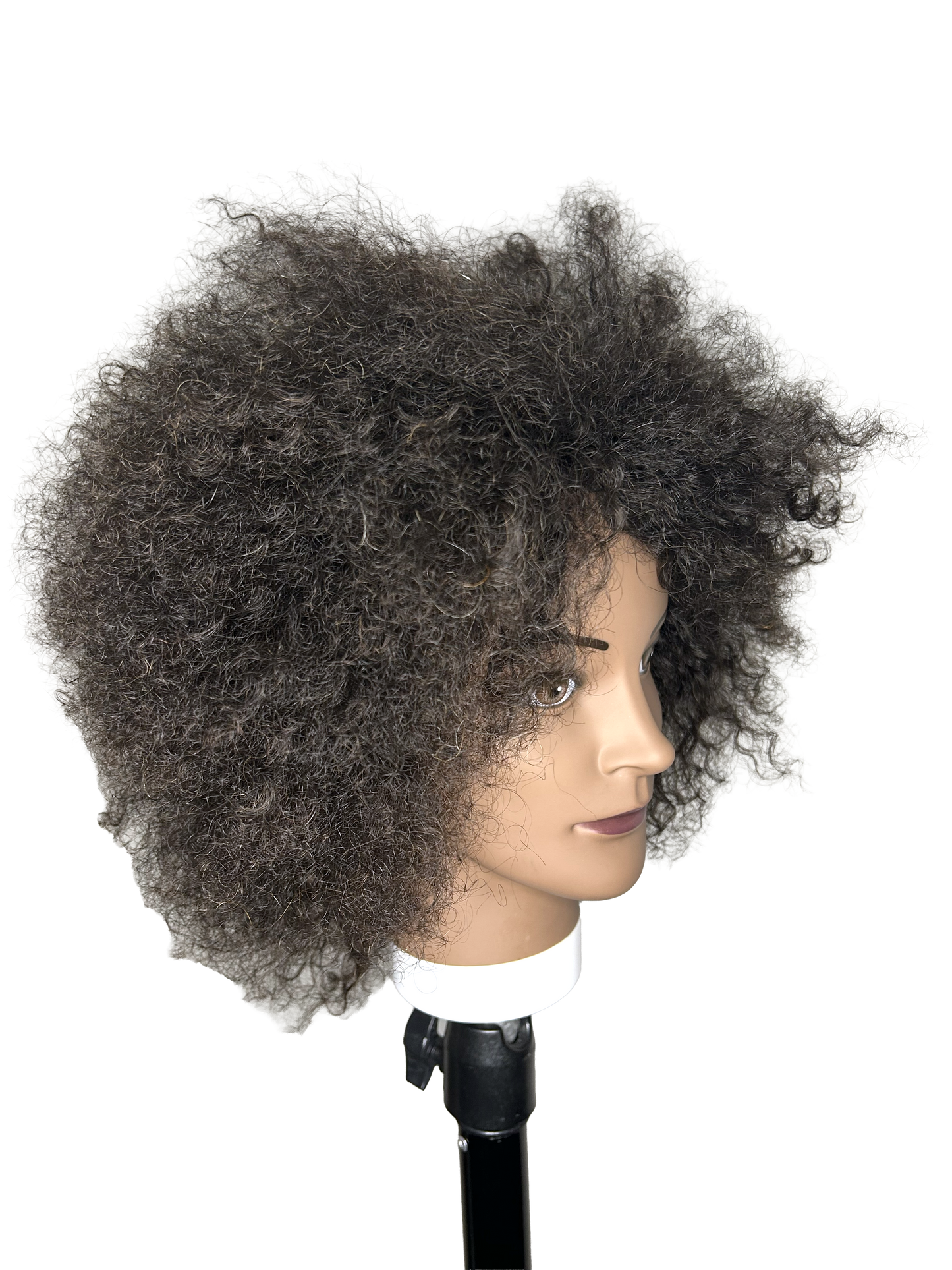 InFashion PRO Ms, Tina 8’’ Coily Hair #4B Dark Brown