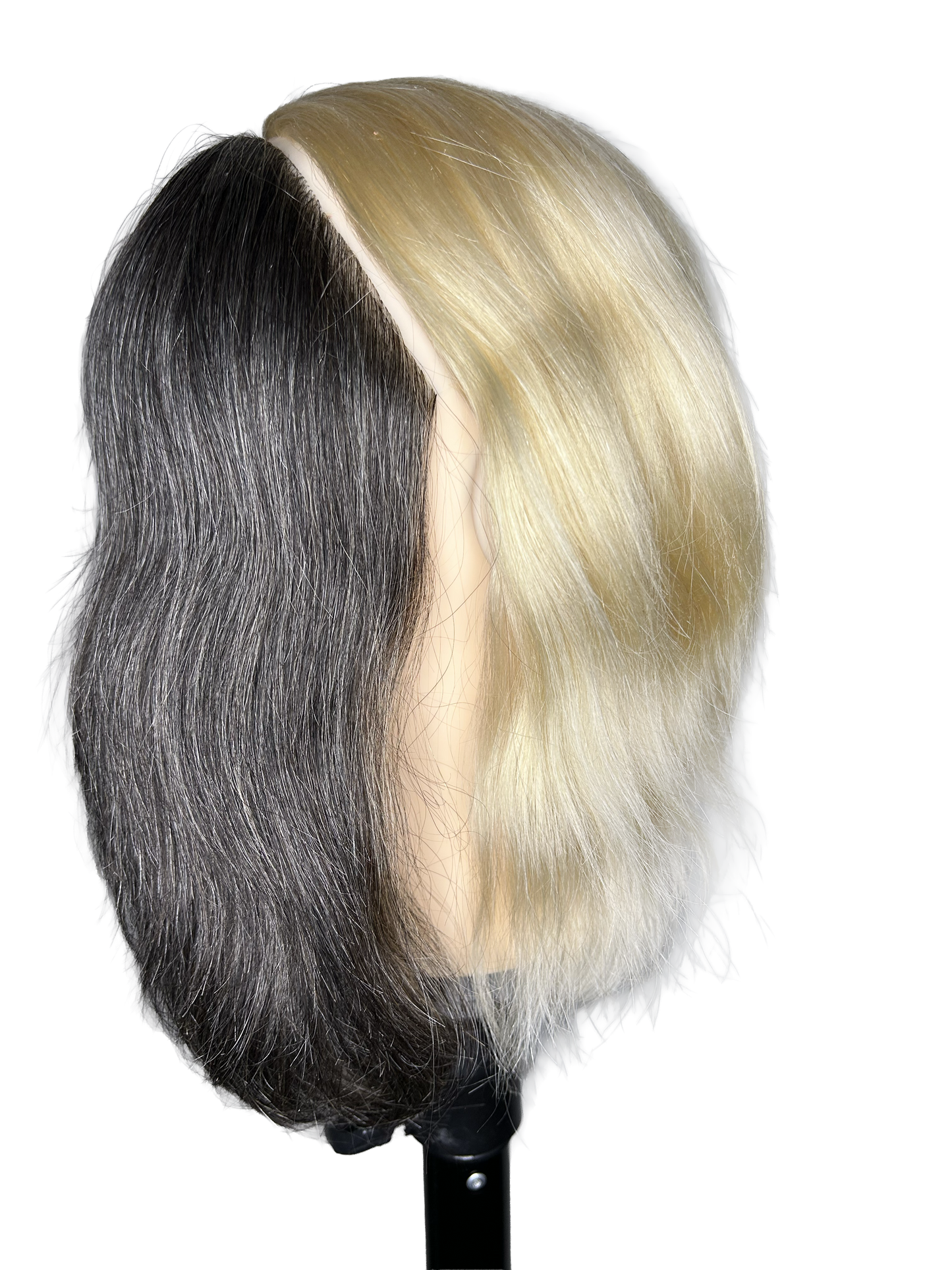 InFashion PRO Ms Evelyn Professional Training Mannequin Head 12'' 4 COLORS 100% Human Hair 135g