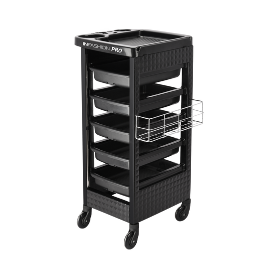 InFashion PRO Eco Salon Trolley Cart With 5 Drawers